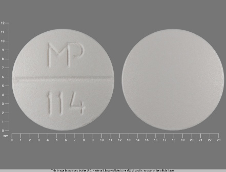 MP 114: Trazodone Hydrochloride 100 mg Oral Tablet
