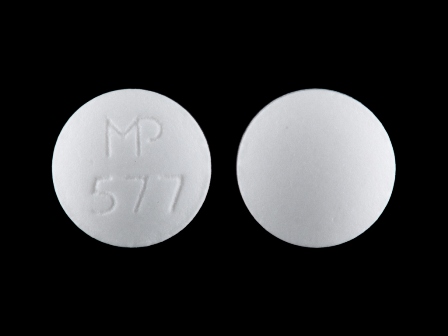 MP 577: (53489-591) Cyclobenzaprine Hydrochloride 10 mg Oral Tablet, Film Coated by State of Florida Doh Central Pharmacy