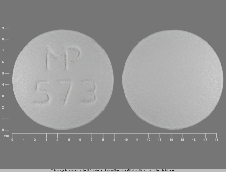 MP 573: (53489-647) Doxycycline Hyclate 20 mg Oral Tablet, Film Coated by Bryant Ranch Prepack