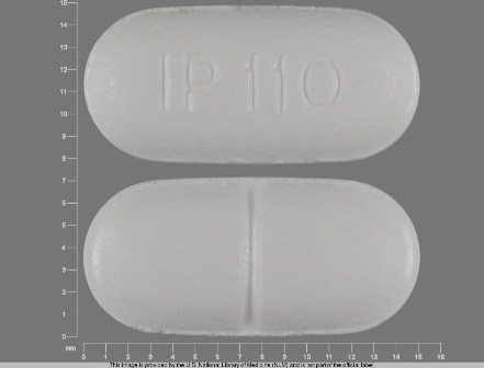 IP 110: (53746-110) Apap 325 mg / Hydrocodone Bitartrate 10 mg Oral Tablet by Amneal Pharmaceuticals, LLC