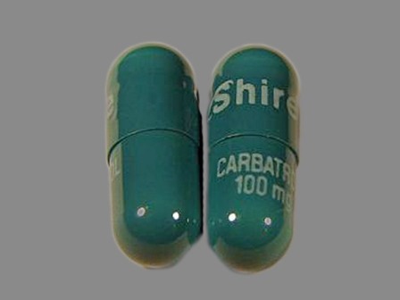 shire CARBATROL 100 mg: (54092-171) 12 Hr Carbatrol 100 mg Extended Release Capsule by Shire Us Manufacturing Inc.
