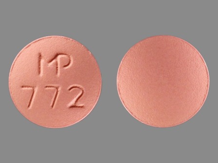 MP 772: Felodipine 5 mg 24 Hr Extended Release Tablet