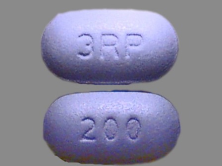 200 3RP: (54738-950) Ribavirin 200 mg Oral Tablet by Richmond Pharmaceuticals, Inc.