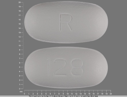 R 128: Ciprofloxacin (As Ciprofloxacin Hydrochloride) 750 mg Oral Tablet