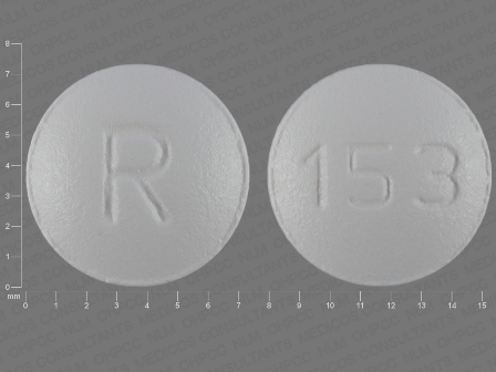 R 153: Ondansetron 4 mg (Ondansetron Hydrochloride Dihydrate 5 mg) Oral Tablet