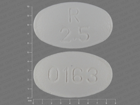 163: Olanzapine 2.5 mg Oral Tablet