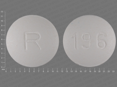 R 196: Clopidogrel 75 mg (As Clopidogrel Bisulfate 97.875 mg) Oral Tablet
