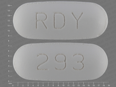 RDY 293: (55111-293) Sumatriptan 100 mg (Sumatriptan Succinate 140 mg) Oral Tablet by Lake Erie Medical Dba Quality Care Products LLC