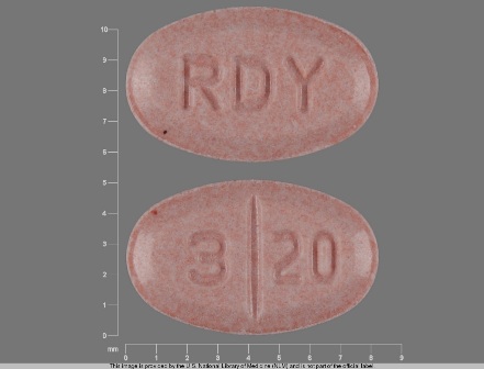 RDY 320: (55111-320) Glimepiride 1 mg Oral Tablet by Avpak