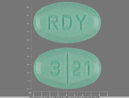 RDY 321: (55111-321) Glimepiride 2 mg Oral Tablet by Avpak