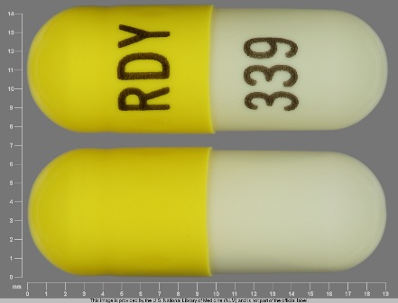 RDY 339: (55111-339) Amlodipine (As Amlodipine Besylate) 5 mg / Benazepril Hydrochloride 10 mg Oral Capsule by Dr.reddy's Laboratories Limited