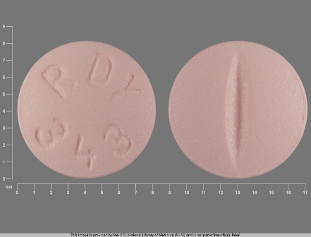 RDY 343: (55111-343) Citalopram 20 mg (As Citalopram Hydrobromide 24.99 mg) Oral Tablet by Dr. Reddy's Laboratories Limited