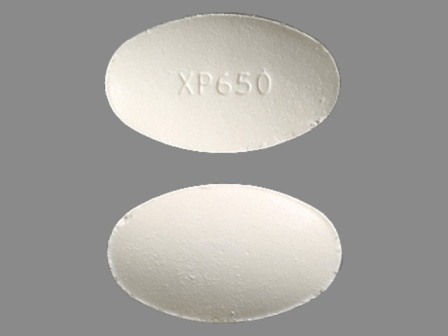 XP650: (55566-2100) Lysteda 650 mg Oral Tablet by Ferring Pharmaceuticals Inc.