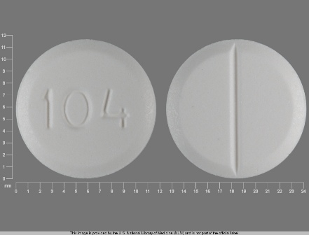 104: Bethanechol Chloride 10 mg Oral Tablet