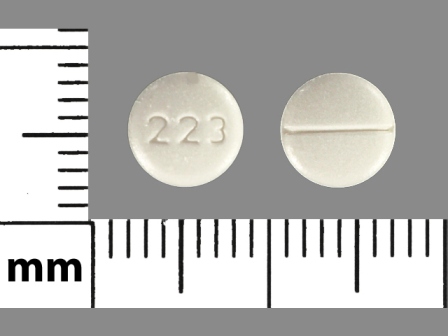 223: Oxycodone Hydrochloride 5 mg Oral Tablet