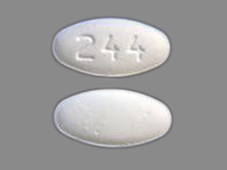 244: (57664-244) Carvedilol 6.25 mg Oral Tablet by Caraco Pharmaceutical Laboratories, Ltd.
