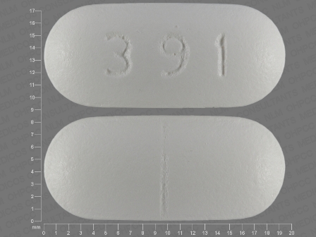 391: (57664-391) Oxaprozin 600 mg (As Oxaprozin Potassium 678 mg) Oral Tablet by Caraco Pharmaceutical Laboratories, Ltd.