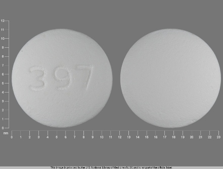 397 White Round Tablet