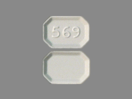 569: (57664-569) Amlodipine (As Amlodipine Besylate) 5 mg Oral Tablet by Caraco Pharmaceutical Laboratories, Ltd.