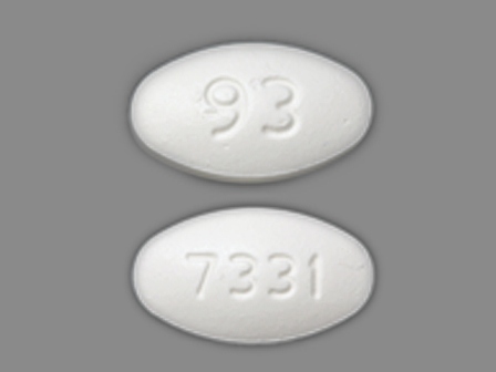 93 7331: (57844-692) Lofibra 160 mg Oral Tablet by Teva Select Brands