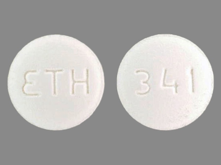 ETH 341: (58177-341) Bzp Hydrochloride 5 mg Oral Tablet by Ethex