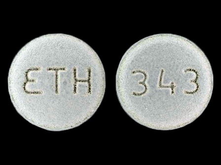 ETH 343: (58177-343) Bzp Hydrochloride 20 mg Oral Tablet by Ethex