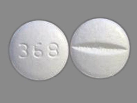 368: 24 Hr Metoprolol Succinate 100 mg (As Metoprolol Succinate 95 mg Equivalent To 100 mg Metoprolol Tartrate) Extended Release Tablet