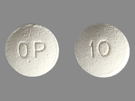 10 OP: (59011-410) 12 Hr Oxycontin 10 mg Extended Release Tablet by Physicians Total Care, Inc.
