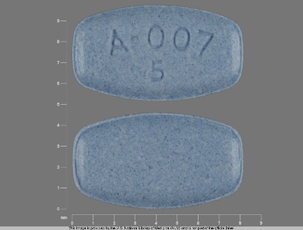 A 007 5: (59148-007) Abilify 5 mg Oral Tablet by Rebel Distributors Corp.