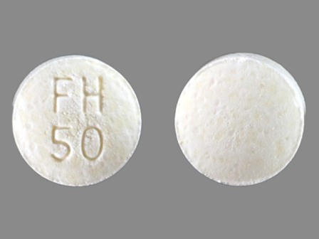 FH 50: (59630-480) Triglide 50 mg Oral Tablet by Shionogi Inc.