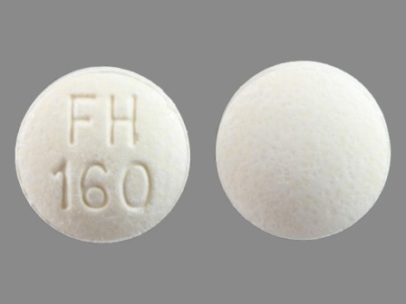 FH 160: (59630-485) Triglide 160 mg Oral Tablet by Casper Pharma LLC