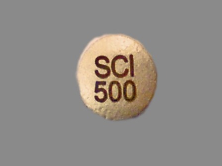 SCI 500: (59630-500) Sular 8.5 mg Oral Tablet, Film Coated, Extended Release by Covis Pharma