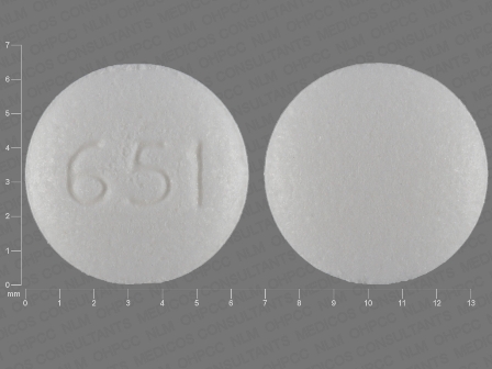 651: 12 Hr Kapvay 0.1 mg Extended Release Tablet