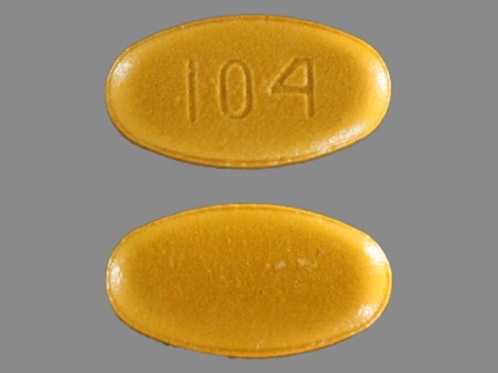 104: (59762-0104) Sulfasalazine 500 mg Delayed Release Tablet by Greenstone LLC