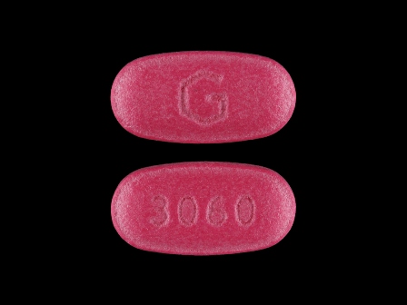 G 3060: (59762-3060) Azithromycin 250 mg Oral Tablet by Remedyrepack Inc.