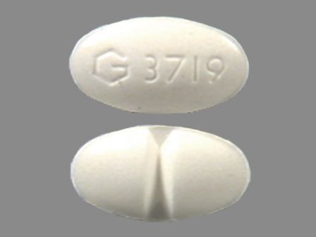 G3719: (59762-3719) Alprazolam 0.25 mg Oral Tablet by Contract Pharmacy Services-pa