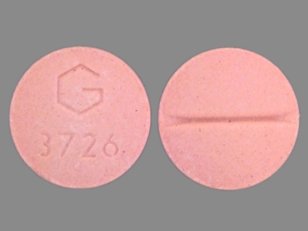 G3726: (59762-3726) Glyburide 2.5 mg Oral Tablet by Greenstone Ltd.