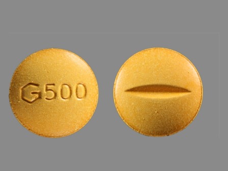 G500: (59762-5000) Sulfasalazine 500 mg Oral Tablet by Greenstone LLC
