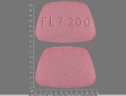 FLZ 200: (59762-5018) Fluconazole 200 mg Oral Tablet by Greenstone LLC