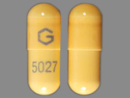 G 5027: Gabapentin 300 mg Oral Capsule