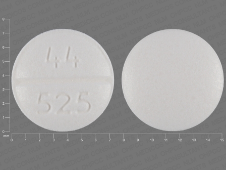 44 525: Chlorpheniramine Maleate 4 mg / Phenylephrine Hydrochloride 10 mg Oral Tablet