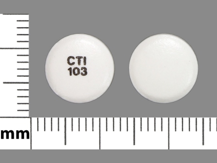 CTI 103 : Diclofenac Sodium 75 mg Oral Tablet, Delayed Release