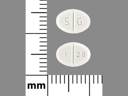 S G 1 28: (60429-087) Pramipexole .5 mg Oral Tablet by A-s Medication Solutions