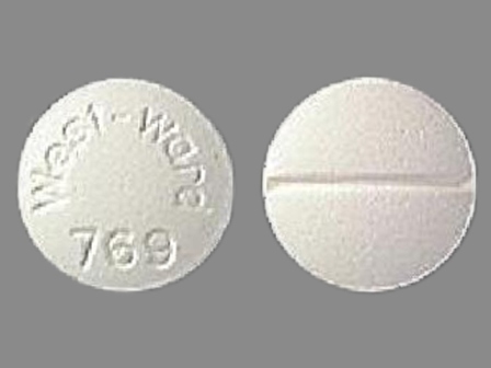 West ward 769: (60429-104) Isosorbide 5 mg Oral Tablet by Bluepoint Laboratories