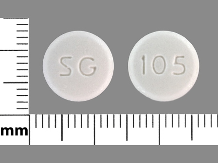 SG 105: (60429-111) Metformin Hydrochloride 500 mg Oral Tablet, Film Coated by Remedyrepack Inc.
