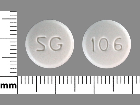 SG 106: (60429-112) Metformin Hydrochloride 850 mg/1 Oral Tablet, Film Coated by Carlsbad Technology, Inc.