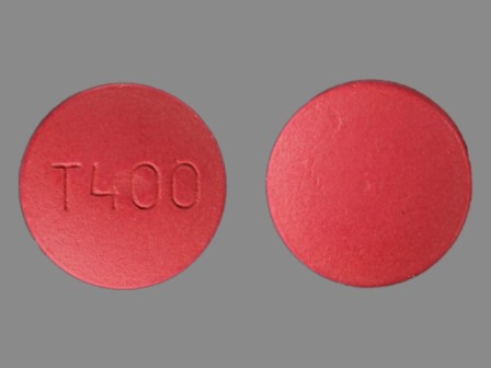 T400 : Etodolac 400 mg 24 Hr Extended Release Tablet