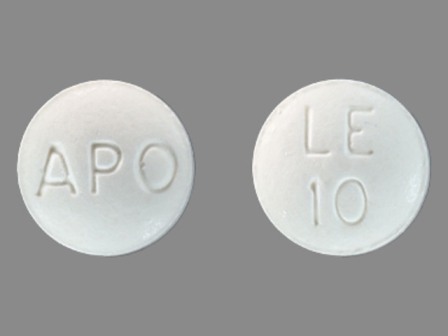 LE 10 APO: (60429-319) Leflunomide 10 mg Oral Tablet by Avpak