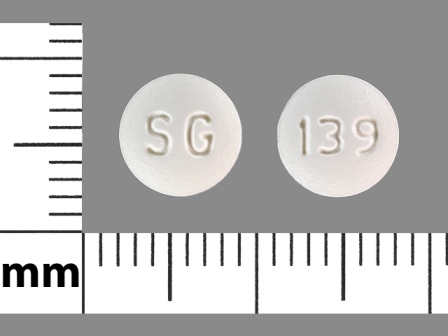 SG 139: (60429-321) Donepezil Hydrochloride 5 mg Oral Tablet, Film Coated by Sciegen Pharmaceuticals, Inc.
