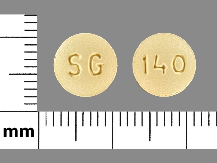 SG 140: (60429-322) Donepezil Hydrochloride 10 mg Oral Tablet, Film Coated by Sciegen Pharmaceuticals, Inc.